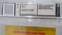 Load image into Gallery viewer, New Alpha Beam With Ernie Sesame Street Atari 2600 Sealed Video Game Wata Graded