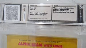 New Alpha Beam With Ernie Sesame Street Atari 2600 Sealed Video Game Wata Graded