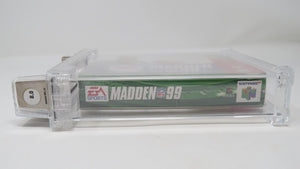 Madden '99 NFL Football Nintendo 64 N64 Factory Sealed Video Game Wata Graded