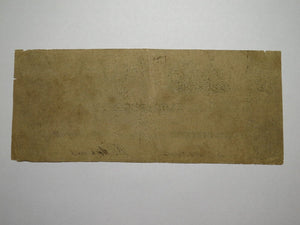 $.25 1837 Bridgeport Connecticut CT Obsolete Currency Note Bill Bridge Port Inc.