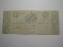 Load image into Gallery viewer, $10 1833 Augusta Georgia Obsolete Currency Bank Note Bill Bank of Augusta UNC+++