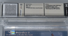 Load image into Gallery viewer, Cool Boarders 3 Sony Playstation Factory Sealed Video Game Wata 8.5 Graded 1998