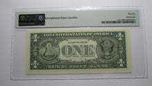 Load image into Gallery viewer, $1 2003 Radar Serial Number Federal Reserve Currency Bank Note Bill PMG UNC66EPQ