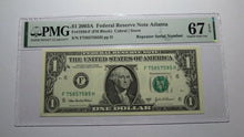Load image into Gallery viewer, $1 2003 Repeater Serial Number Federal Reserve Currency Bank Note Bill PMG UNC67