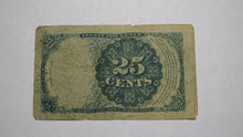 Load image into Gallery viewer, 1874 $.25 Fifth Issue Fractional Currency Obsolete Bank Note Bill! 5th FR 1309