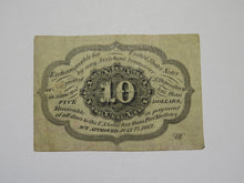 Load image into Gallery viewer, 1863 $.10 First Issue Fractional Currency Obsolete Bank Note Bill 1st Issue!