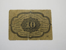 Load image into Gallery viewer, 1863 $.10 First Issue Fractional Currency Obsolete Bank Note Bill 1st Issue!