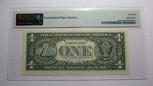 Load image into Gallery viewer, $1 1988 Radar Serial Number Federal Reserve Currency Bank Note Bill PMG UNC66EPQ