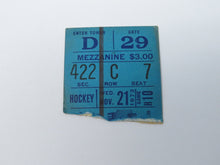 Load image into Gallery viewer, November 21 1973 New York Rangers California Golden Seals NHL Hockey Ticket Stub
