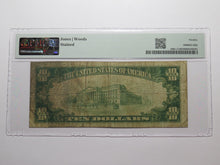 Load image into Gallery viewer, $10 1929 Augusta Kansas KS National Currency Bank Note Bill Ch. #6643 F12 PMG