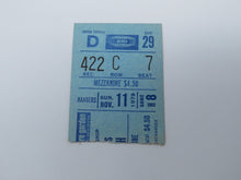 Load image into Gallery viewer, November 11, 1979 New York Rangers Vs Pittsburgh Penguins NHL Hockey Ticket Stub
