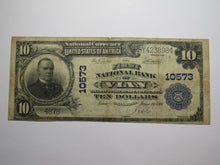 Load image into Gallery viewer, $10 1902 Vian Oklahoma OK National Currency Bank Note Bill Charter #10573 FINE