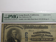 Load image into Gallery viewer, $20 1902 Long Beach California National Currency Bank Note Bill #11873 F15 PMG