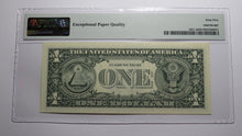 Load image into Gallery viewer, $1 1995 Radar Serial Number Federal Reserve Currency Bank Note Bill PMG UNC65EPQ