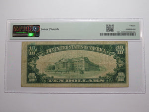 $10 1929 Riverside California National Currency Bank Note Bill Ch. #8907 F15 PMG