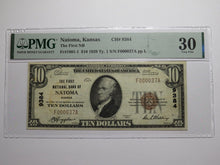 Load image into Gallery viewer, $10 1929 Natoma Kansas KS National Currency Bank Note Bill Ch. #9384 VF30 PMG