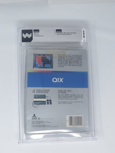 New Qix Sealed Atari 5200 Video Game Wata Graded 9.6 A++ Seal RARE 1982