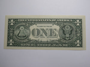 $1 2009 Rosa Gumataotao Rios Courtesy Autographed Federal Reserve Bank Note UNC+