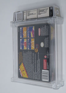 New NCAA Basketball Super Nintendo Factory Sealed Video Game! Wata Graded 7.5 B