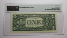 Load image into Gallery viewer, $1 2017 Radar Serial Number Federal Reserve Currency Bank Note Bill PMG UNC67EPQ