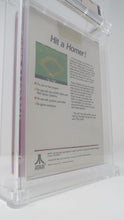 Load image into Gallery viewer, Unopened Super Baseball Atari 2600 Sealed Video Game Wata Graded 9.4 A+ Seal '88