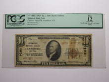 Load image into Gallery viewer, $10 1929 Frankfort New York NY National Currency Bank Note Bill #10351 F12 PCGS