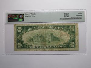 $10 1929 Stafford Kansas KS National Currency Bank Note Bill Ch. #8883 F15 PMG