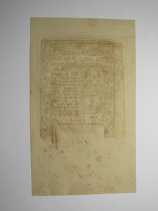 1786 Two Shillings Six Pence Rhode Island Colonial Currency Bank Note Bill NEW++