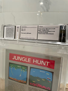 New Jungle Hunt Atari 2600 Sealed Video Game Wata Graded 8.0 A+ Seal! 1988