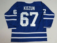 Load image into Gallery viewer, Brand New Brandon Kozun Toronto Maple Leafs Signed NHL Hockey Jersey