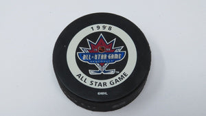 1998 NHL All Star Game Official Bettman Game Puck! Not Used RARE Vancouver