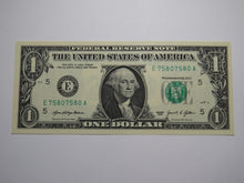 Load image into Gallery viewer, $1 2021 Repeater Serial Number Federal Reserve Currency Bank Note Bill #75807580
