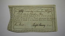 Load image into Gallery viewer, 1791 One Pound Connecticut Comptroller's Office Colonial Currency Note! Pomeroy