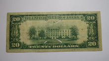 Load image into Gallery viewer, $20 1929 Lemoore California CA National Currency Bank Note Bill Ch. #7779 RARE