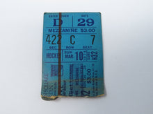 Load image into Gallery viewer, March 10, 1974 New York Rangers Vs New York Islanders NHL Hockey Ticket Stub