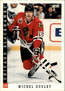 1992-94 Michel Goulet Chicago Blackhawks Game Used Worn CCM Hockey Pants Matched