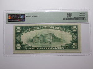 $10 1929 Bath Maine ME National Currency Bank Note Bill Ch. #2743 VF35 PMG