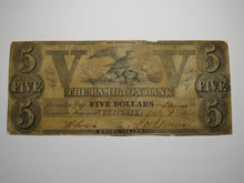 Load image into Gallery viewer, $5 1850 Scituate Rhode Island Obsolete Currency Bank Note Bill The Hamilton Bank