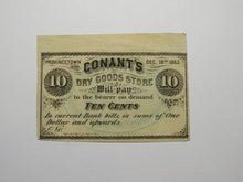 Load image into Gallery viewer, $.10 1862 Provincetown Massachusetts Obsolete Currency Bank Note Bill Conant&#39;s