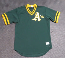 Load image into Gallery viewer, 1987 Dennis Eckersley Oakland A's Game Used Worn BP Baseball Jersey! Signed MLB