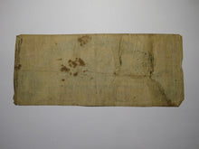 Load image into Gallery viewer, $1 1862 Richmond Virginia VA Obsolete Currency Treasury Bank Note Bill