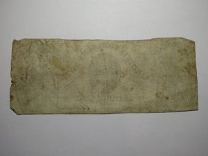 $5 1862 Richmond Virginia VA Obsolete Currency Treasury Bank Note Bill