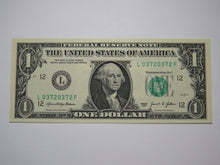 Load image into Gallery viewer, $1 2021 Repeater Serial Number Federal Reserve Currency Bank Note Bill #03720372