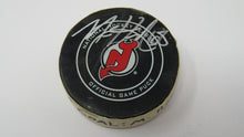 Load image into Gallery viewer, 2018-19 Mike Hoffman Florida Panthers NHL Game Used Goal Signed Puck Yandle Ast