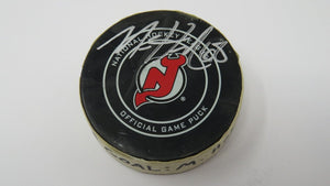 2018-19 Mike Hoffman Florida Panthers NHL Game Used Goal Signed Puck Yandle Ast
