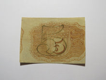 Load image into Gallery viewer, 1863 $.05 Second Issue Fractional Currency Obsolete Bank Note Bill! 2nd XF