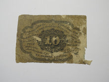 Load image into Gallery viewer, 1863 $.10 First Issue Fractional Currency Obsolete Bank Note Bill 1st Issue