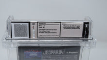 Load image into Gallery viewer, Brand New Jeopardy! Sega Genesis Factory Sealed Video Game Wata Graded 7.0 B+