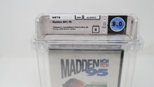 Load image into Gallery viewer, Madden '95 NFL Football Sega Genesis Factory Sealed Video Game Wata Graded 8.0