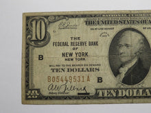 Load image into Gallery viewer, $10 1929 New York City NY National Currency Note Federal Reserve Bank Note Bill